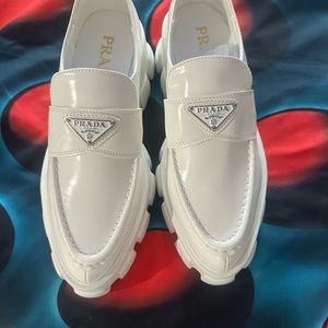 Chunky White Shoes